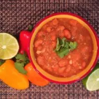 Bowl of Copy Cat Cafe Rio Pinto Beans