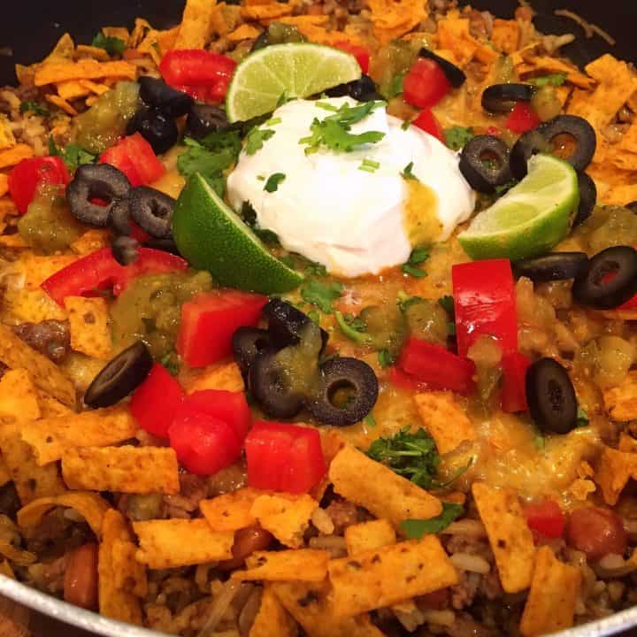 Hamburger Mexican Skillet Dinner