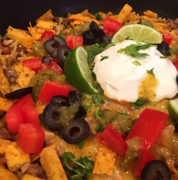 Hamburger Mexican Skillet Dinner