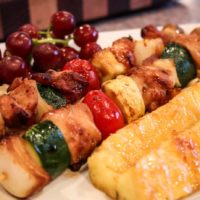 Teriyaki and Vegetable Kabob's