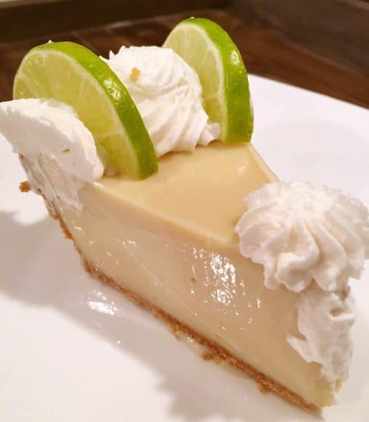 Slice of Key Lime Pie