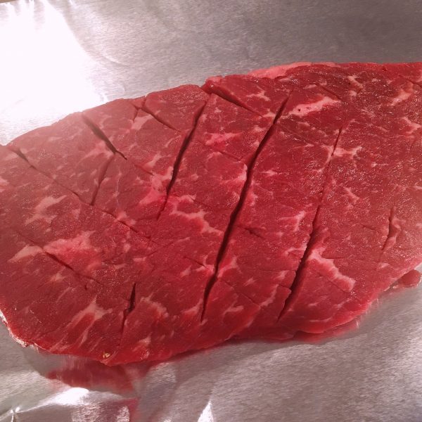 Flank Steak on Foil