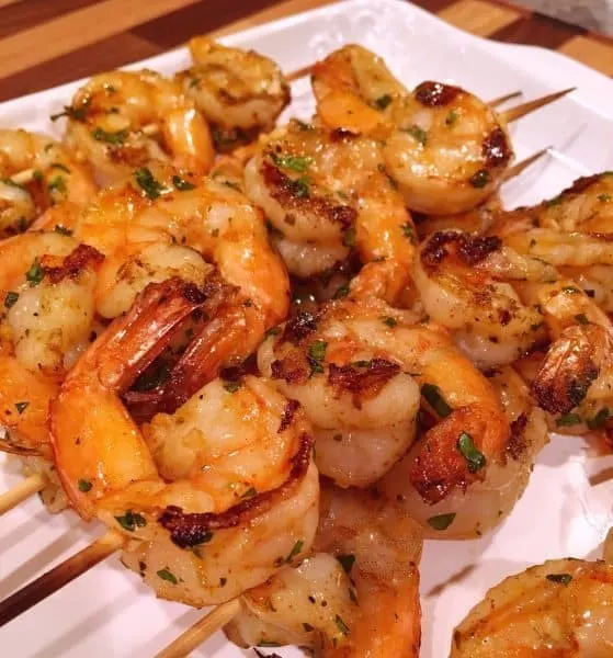 Grilled Cilantro Citrus Shrimp