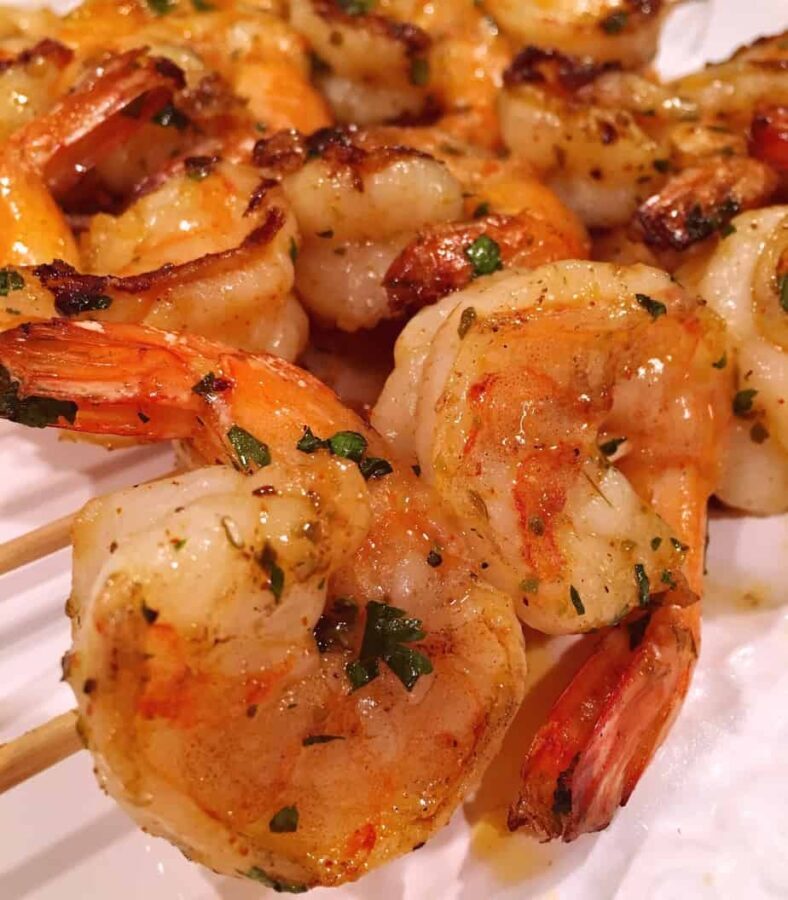 Grilled Cilantro Citrus Shrimp