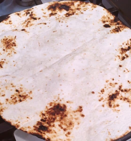 Grilled Tortillas for Pork Wraps