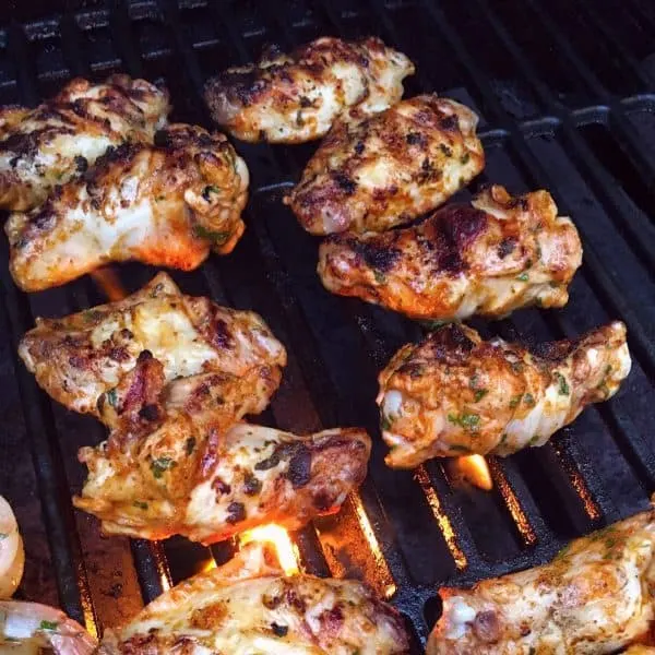 Chicken Wings on the Grill