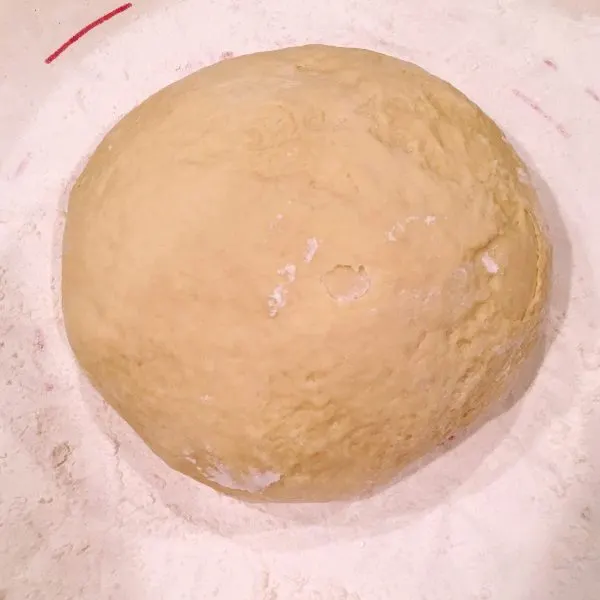 Cake Mix Dough before rising