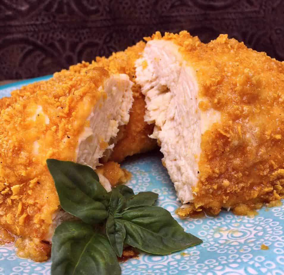 Crispy Parmesan Oven Fried Chicken