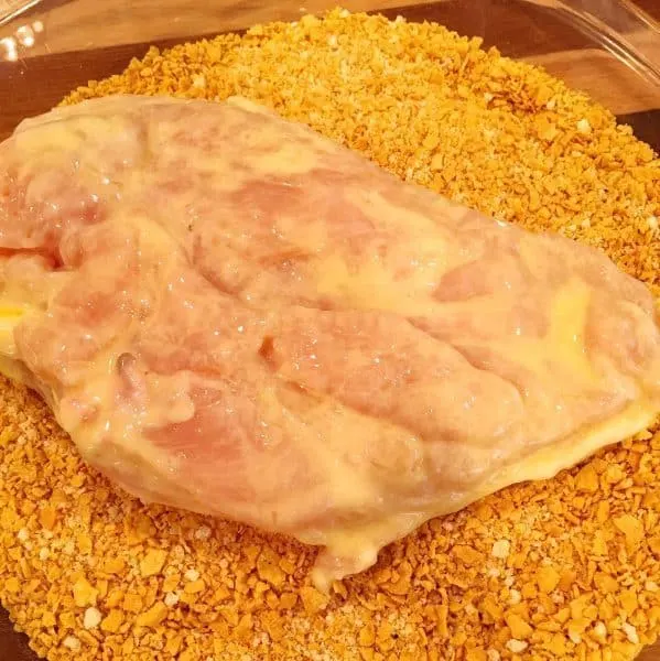 Chicken Breast in milk mixture