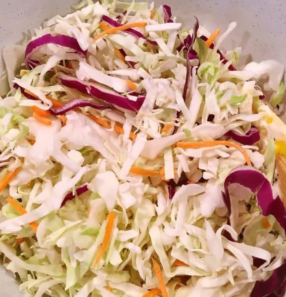 Shredded cabbage mix