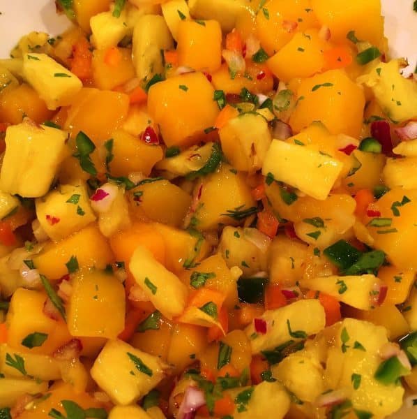 Pineapple Mango Salsa