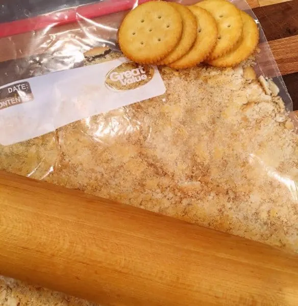 Crushed Ritz Crackers
