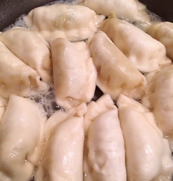 Cooking Potstickers