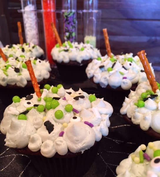 Witches Brew' Halloween Cupcakes