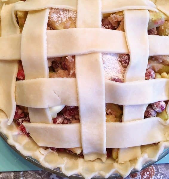 Top crust lattice work