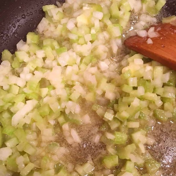 Sauteed Onions and Celery