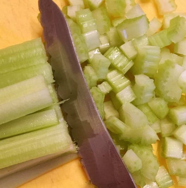 Chopped Celery