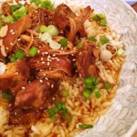 Slow Cooker Teriyaki Chicken with Rice