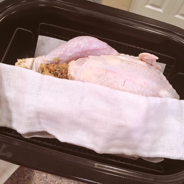 Turkey in Roasting pan