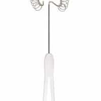 Linden Sweden Flat Whisk, White