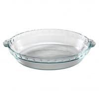 Pyrex Easy Grab 9.5" Glass Pie Plate (Pack of 3)