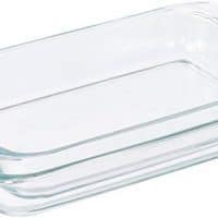 AmazonBasicsガラス長方形ベーキング皿-2パック