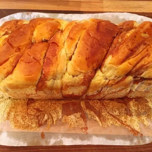 Loaf of Brioche Bread