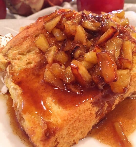 Caramel Apple Brioche French Bread