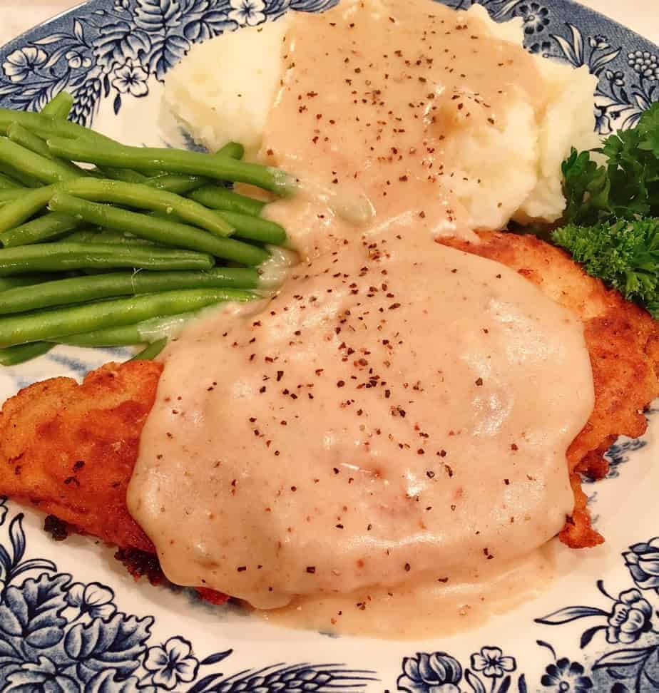 Chicken-Fried Chicken with Country Gravy