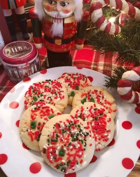Sugar Cookies on a plate