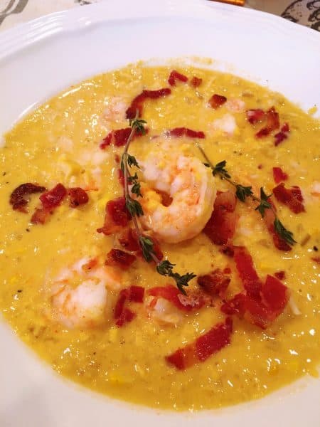 Bacon, Shrimp & Corn Chowder