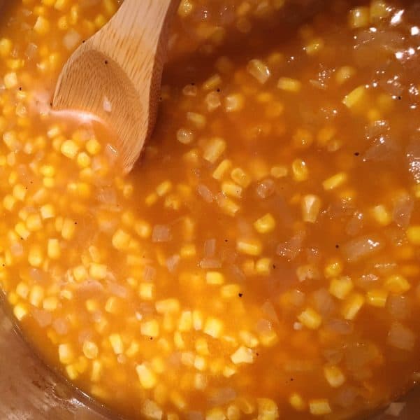 Corn and Chicken Broth