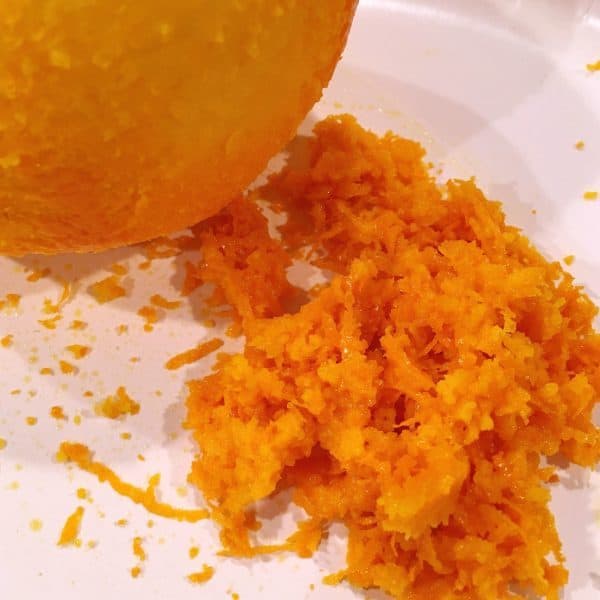 Grated Orange Zest