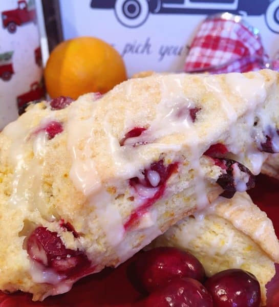 Cranberry Orange Scones