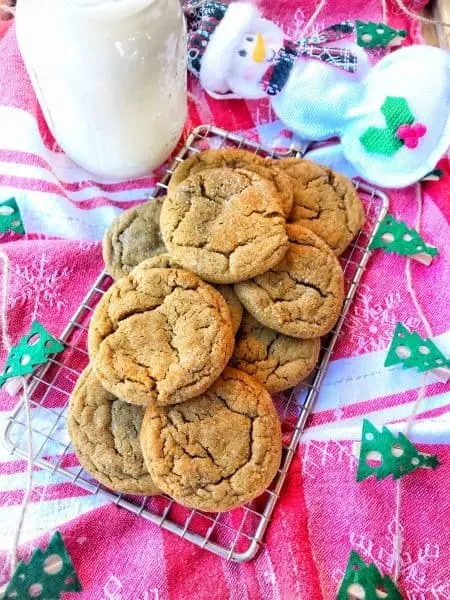 Chewy Gingersnap Cookies