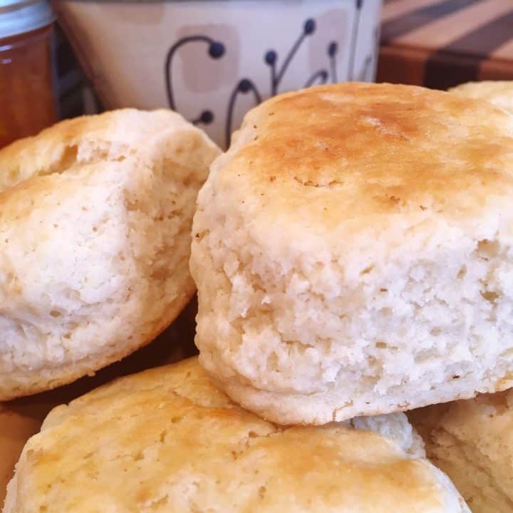 Biscuits on a plate