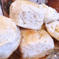 Plate of Homemade Biscuits