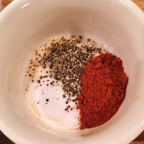 Seasonings in a bowl