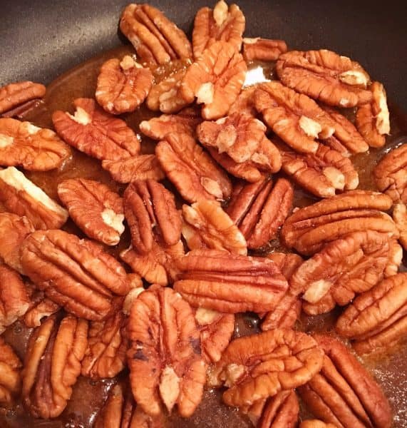 Making Candied Pecans
