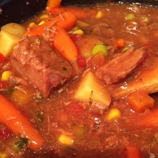 Beef Stew Up close