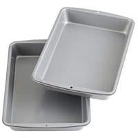 Wilton Recipe Right Non-Stick 9 x 13-Inch Oblong Cake Pan, Multipack of 2