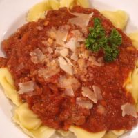 Pasta with Meat Sauce