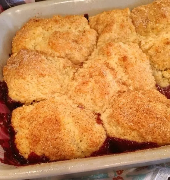 Baked cobbler