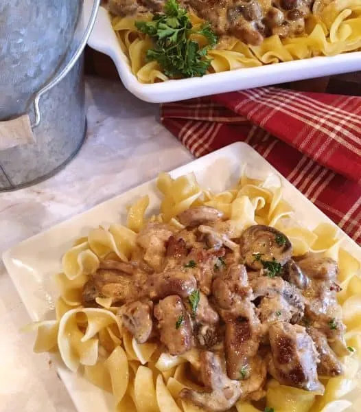 Homemade Beef Stroganoff