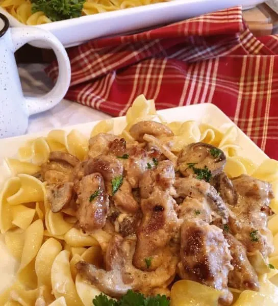 Beef Stroganoff