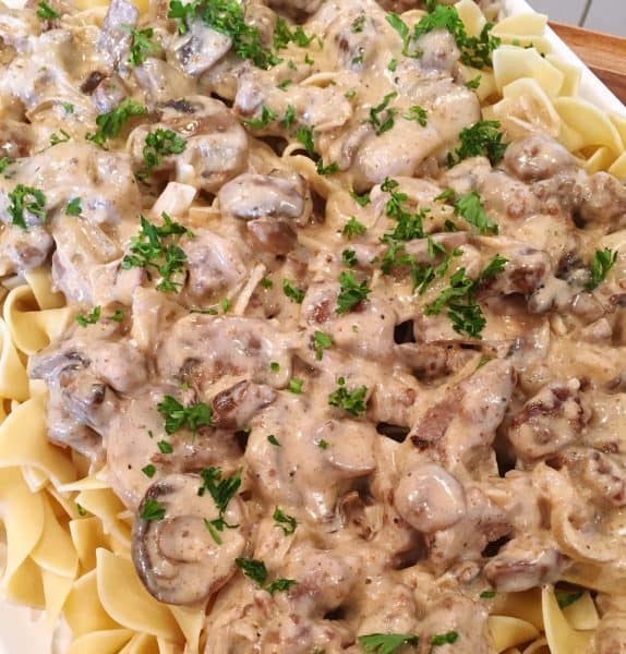 Beef Stroganoff