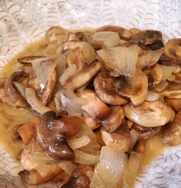 Mushrooms and Onions