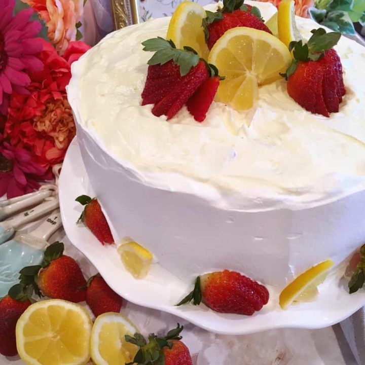 Easy Mock Lemon Chiffon Cake