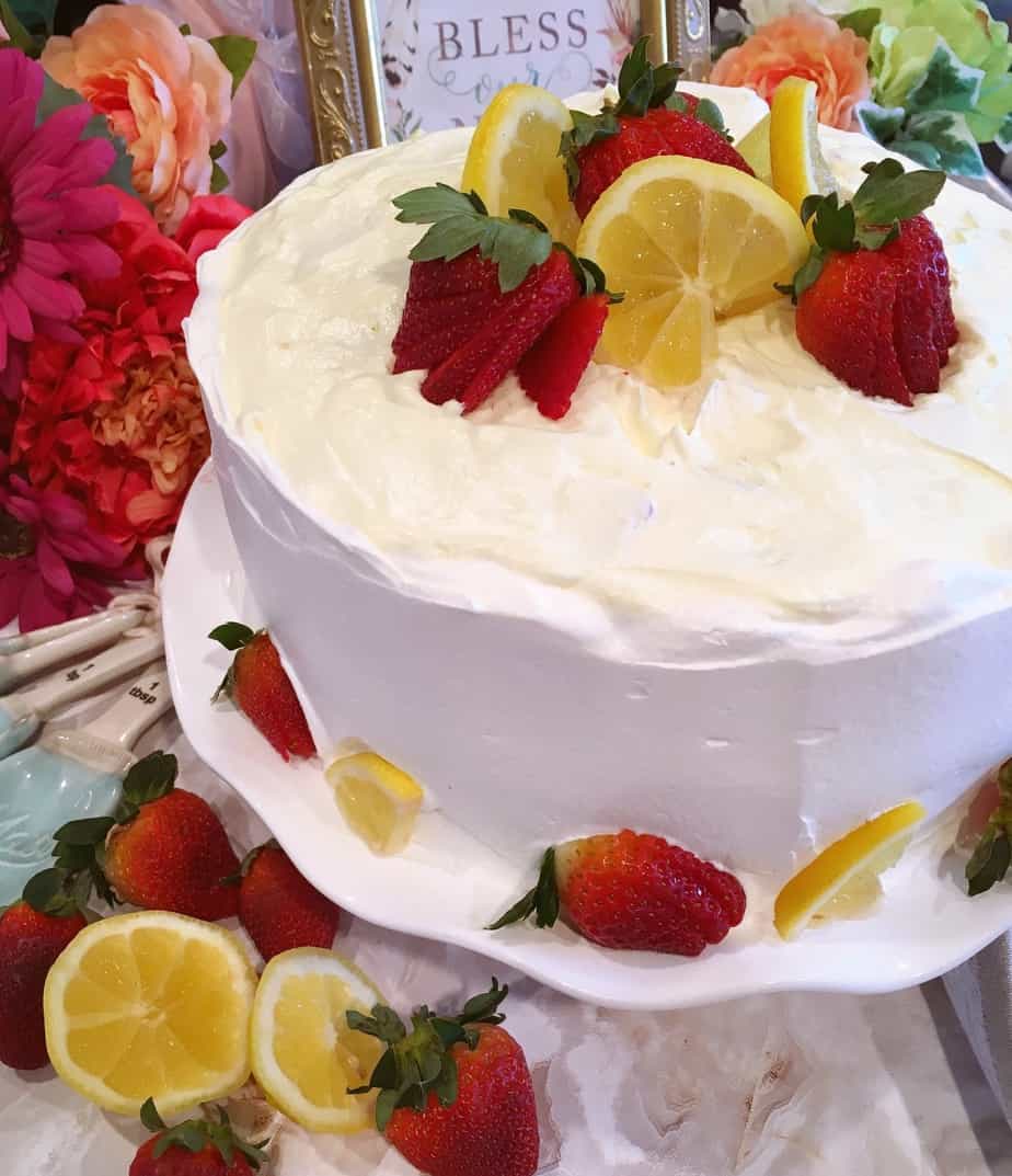 Easy Mock Lemon Chiffon Cake