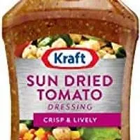 Kraft Sun Dried Tomato Vinaigrette Dressing & Marinade, 16-Ounce Plastic Bottles (Pack of 6)